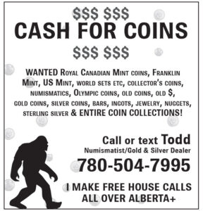WANTED: COIN COLLECTIONS. PAYING CASH!