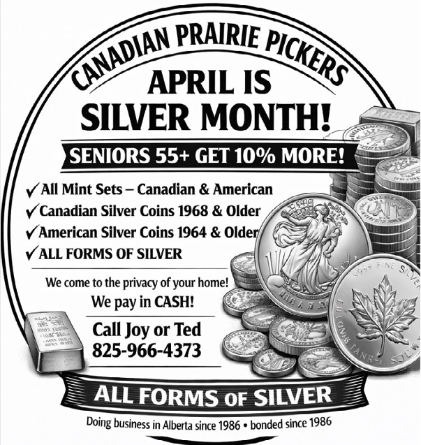 April is Silver Month!