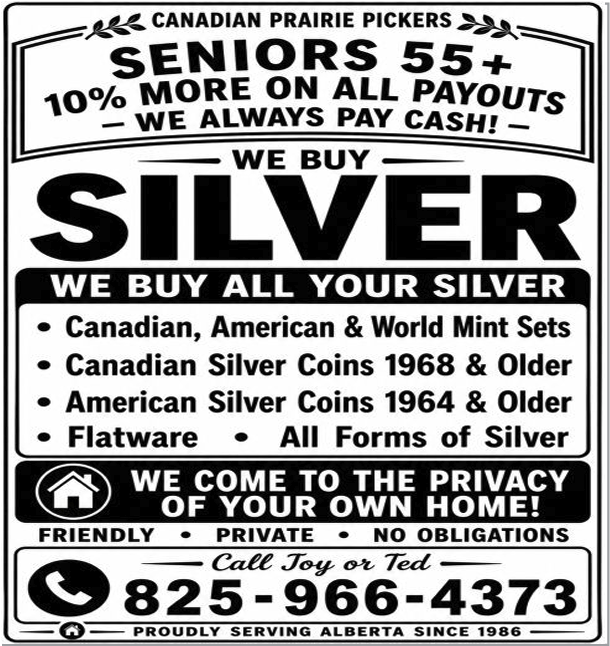 We Buy Silver!